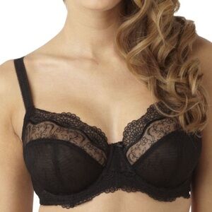 Panache Elsa Bra Black Lace 34D